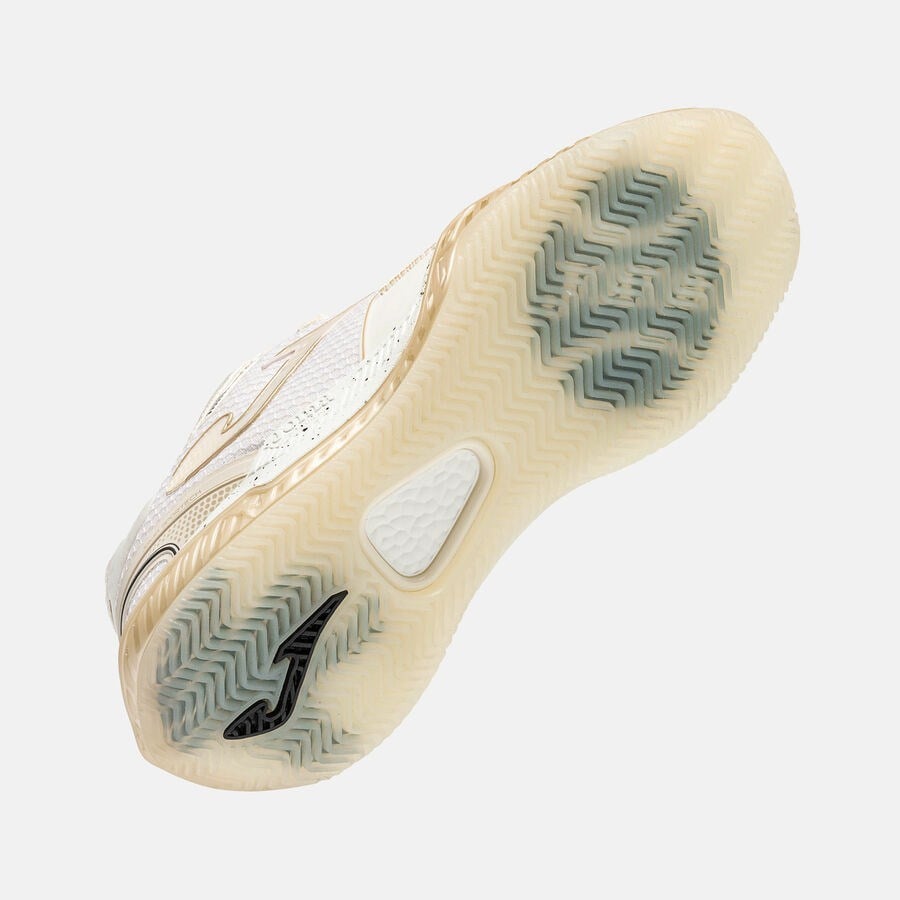 Joma TPOILS2625C Point Lady Toprak Kort Kadın Tenis Ayakkbısı - Krem/Bej