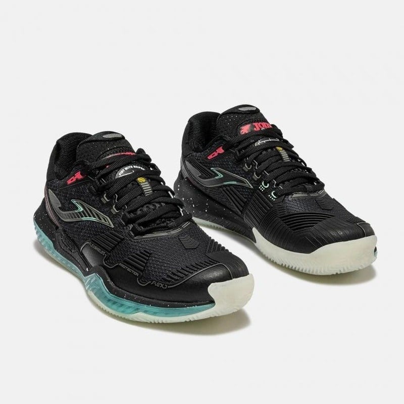 Joma TPOIS2601AC Point Erkek Toprak & Sert Kort Tenis Ayakkabısı Siyah
