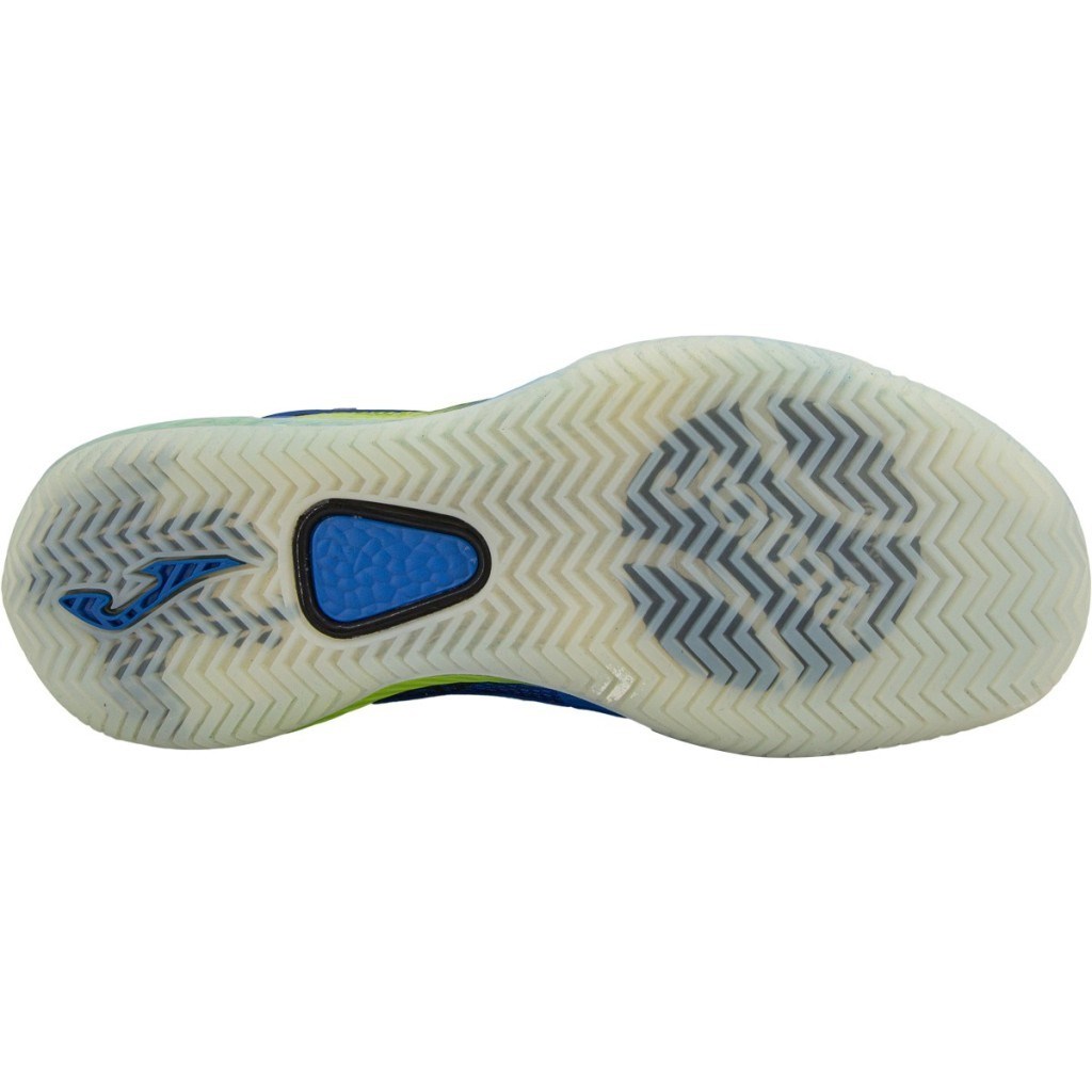 Joma TPOIS2604AC Point Toprak & Sert Kort Erkek Tenis Ayakkabısı Mavi / Lime Yeşili