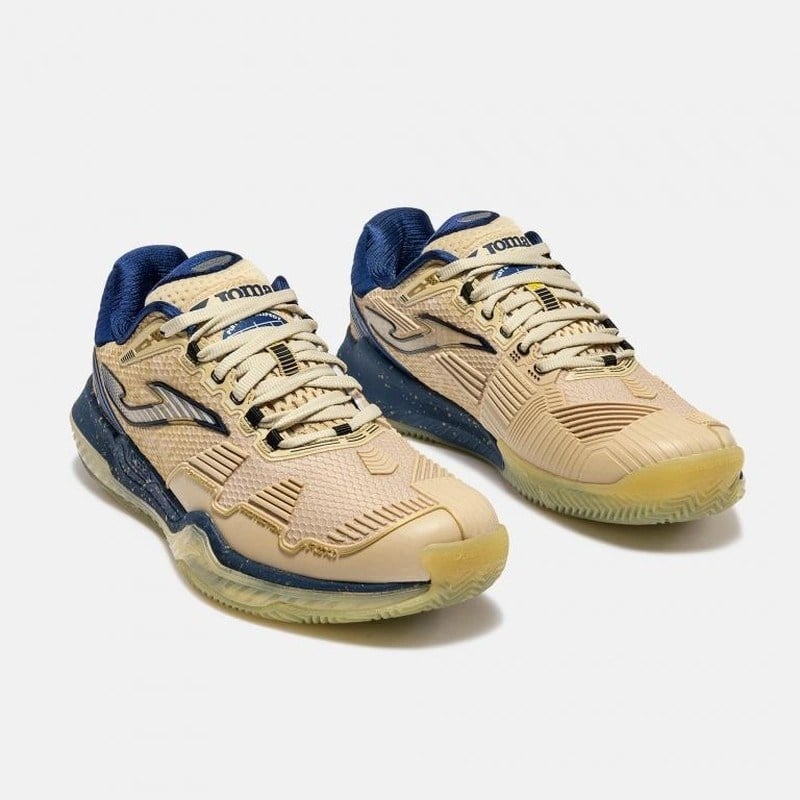 Joma TPOIS2625AC Point Toprak & Sert Kort Erkek Tenis Ayakkabısı Bej / Lacivert