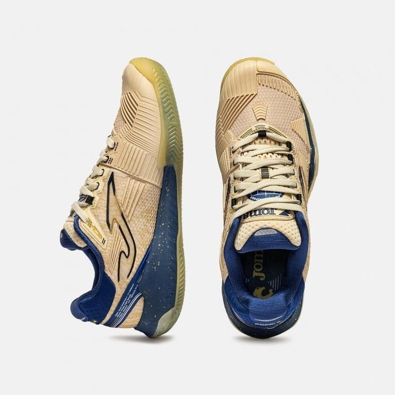 Joma TPOIS2625AC Point Toprak & Sert Kort Erkek Tenis Ayakkabısı Bej / Lacivert