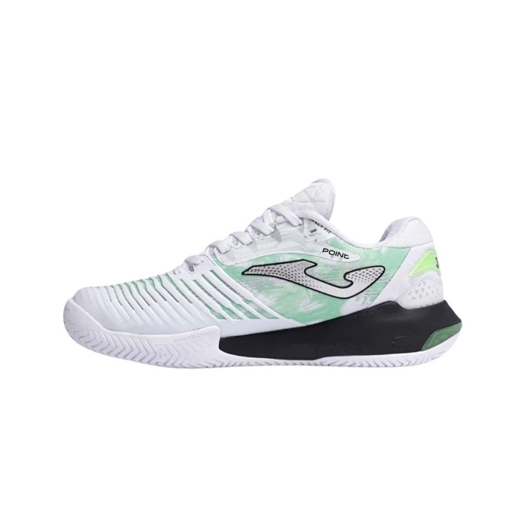 Joma TPOIW2502AC Point Erkek Toprak & Sert Kort Tenis Ayakkabısı - Beyaz