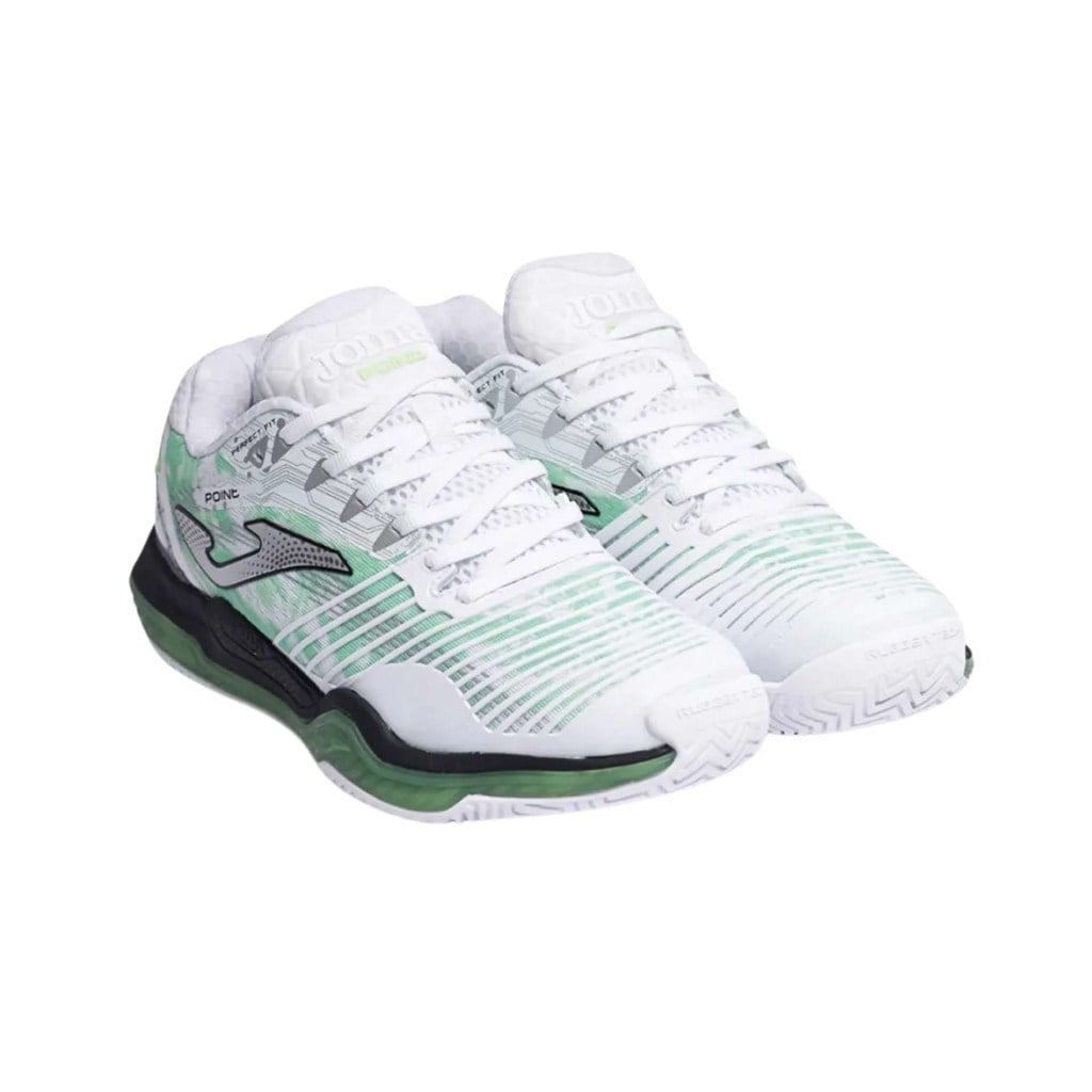 Joma TPOIW2502C Point Erkek Toprak Kort Tenis Ayakkabısı - Beyaz