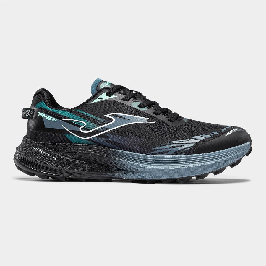 Joma TR-6 Erkek Patika Koşu Ayakkabısı Siyah Turkuaz TKTR6S2601