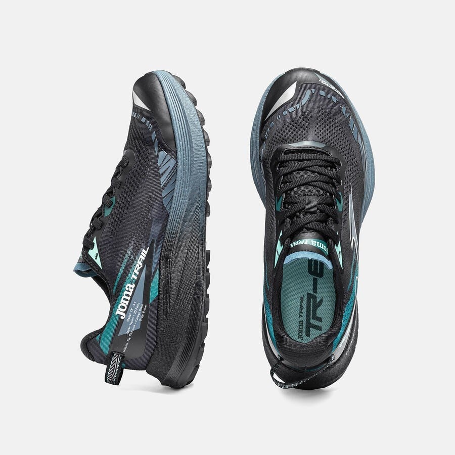 Joma TR-6 Erkek Patika Koşu Ayakkabısı Siyah Turkuaz TKTR6S2601