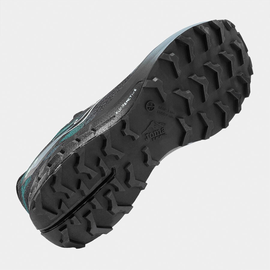Joma TR-7 Erkek Patika Koşu Ayakkabısı Siyah Turkuaz TKTR7S2601