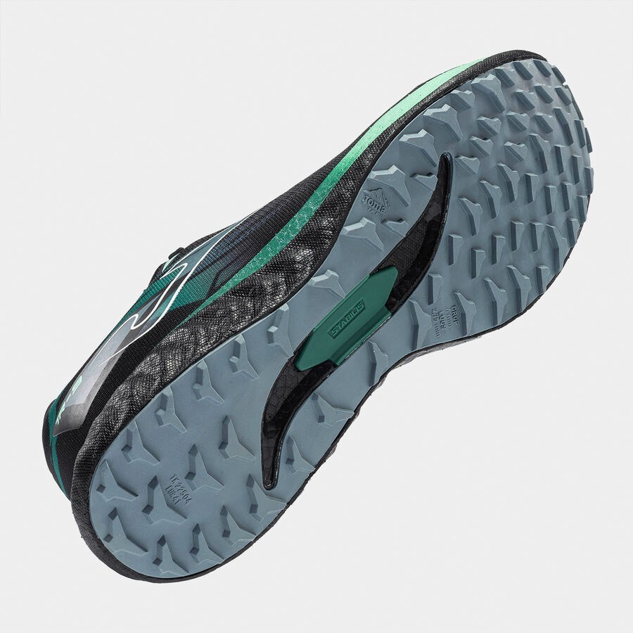Joma TR-9 Erkek Patika Koşu Ayakkabısı Siyah Yeşil TKTR9S2601