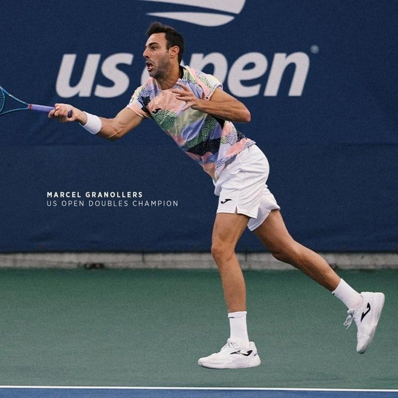 Joma TROLS2603AC Roland Sert & Toprak Kort Erkek Tenis Ayakkabısı - Lacivert/Turuncu