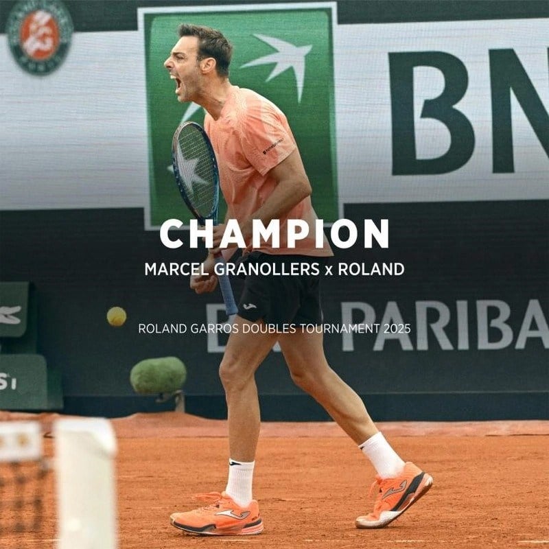 Joma TROLS2603C Roland Toprak Kort Erkek Tenis Ayakkabısı Lacivert/Turuncu