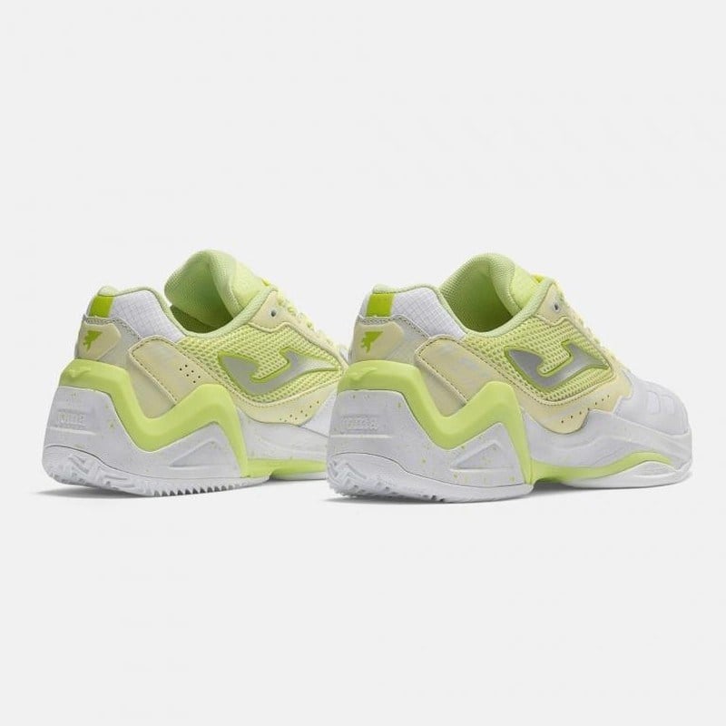 Joma TSELS2611AC Set Lady Sert Kort Kadın Tenis Ayakkabısı Beyaz/Lime