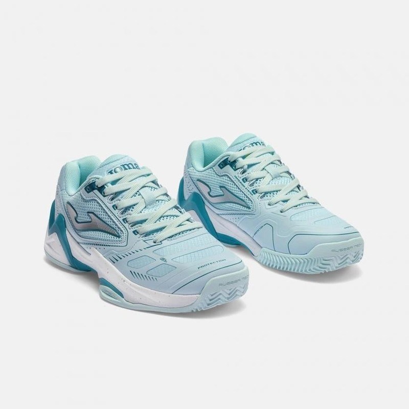 Joma TSELS2627AC SET LADY Sert Kort Kadın Tenis Ayakkabısı Turkuaz