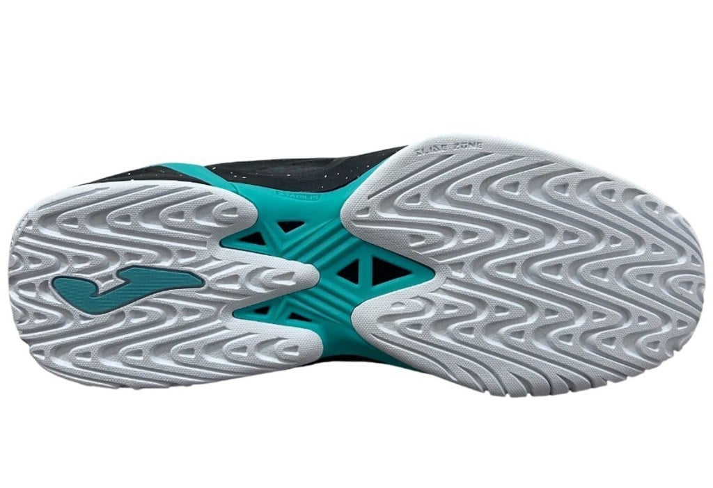Joma TSETS2601AC SET Sert Kort Erkek Tenis Ayakkabısı Siyah/Yeşil