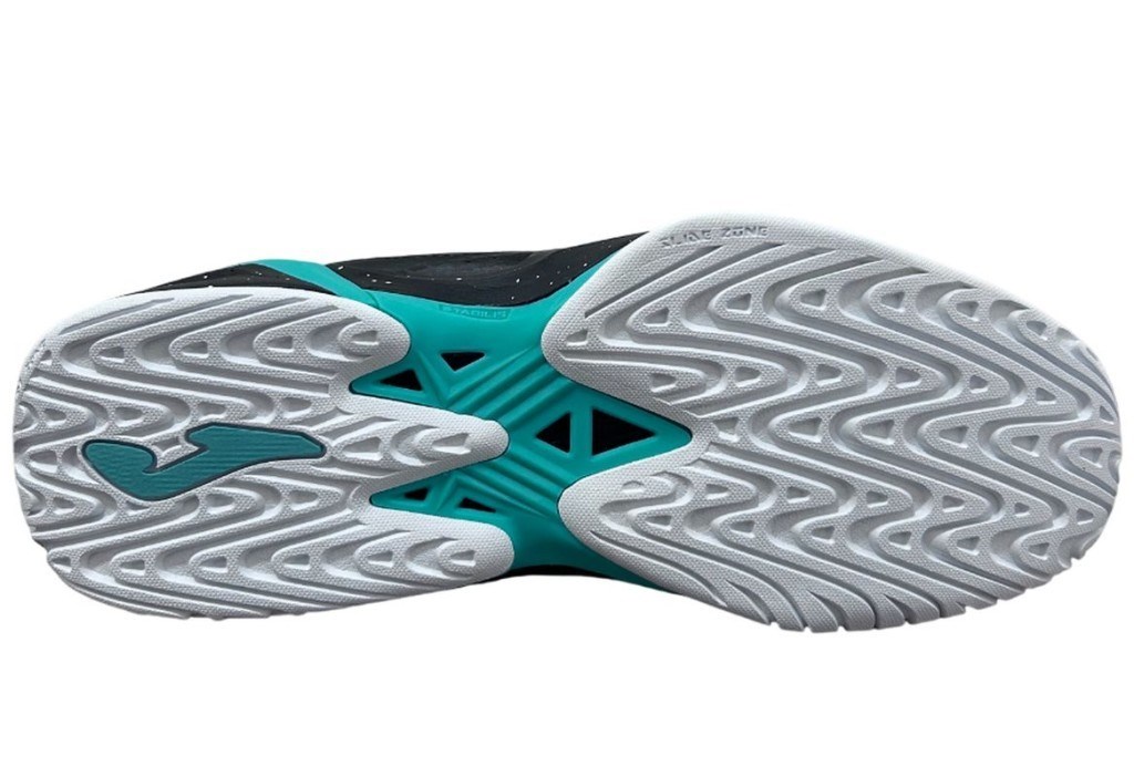 Joma TSETS2601AC SET Sert Kort Erkek Tenis Ayakkabısı Siyah/Yeşil
