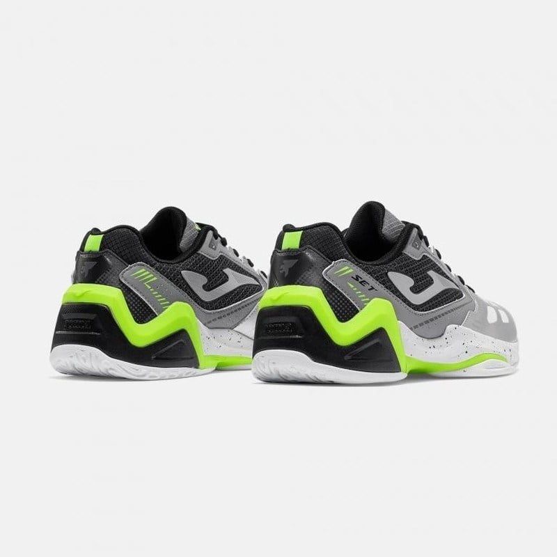 Joma TSETS2612AC SET Sert Kort Erkek Tenis Ayakkabısı Gümüş/Siyah