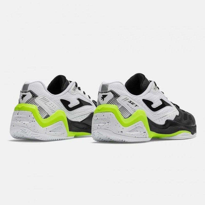 Joma TSETS2632AC SET Sert Kort Erkek Tenis Ayakkabısı Siyah/Beyaz