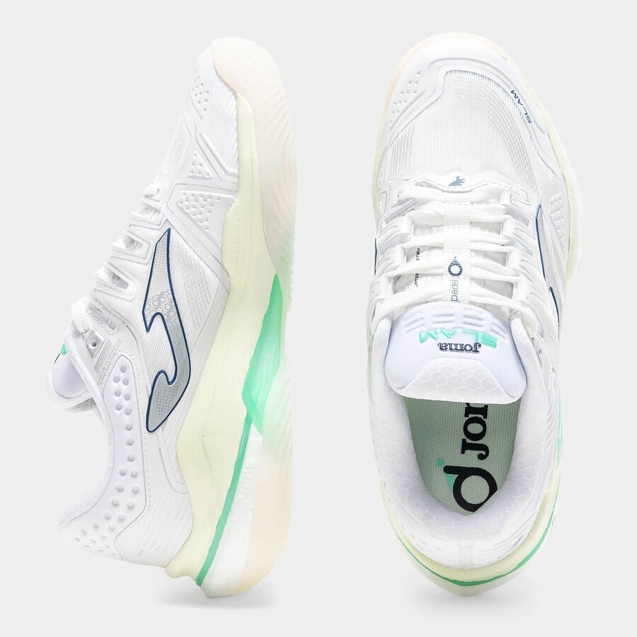 Joma TSLALS2602OM Slam Kadın Padel Ayakkabısı Beyaz/Yeşil