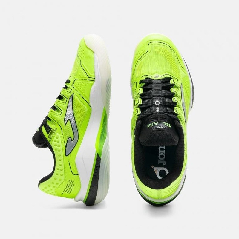 Joma TSLAMS2615OM Slam Erkek Padel Ayakkabısı Neon Yeşili/Beyaz