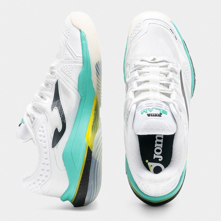 Joma TSLAMS2632OM Slam Erkek Padel Ayakkabısı Beyaz/Sarı
