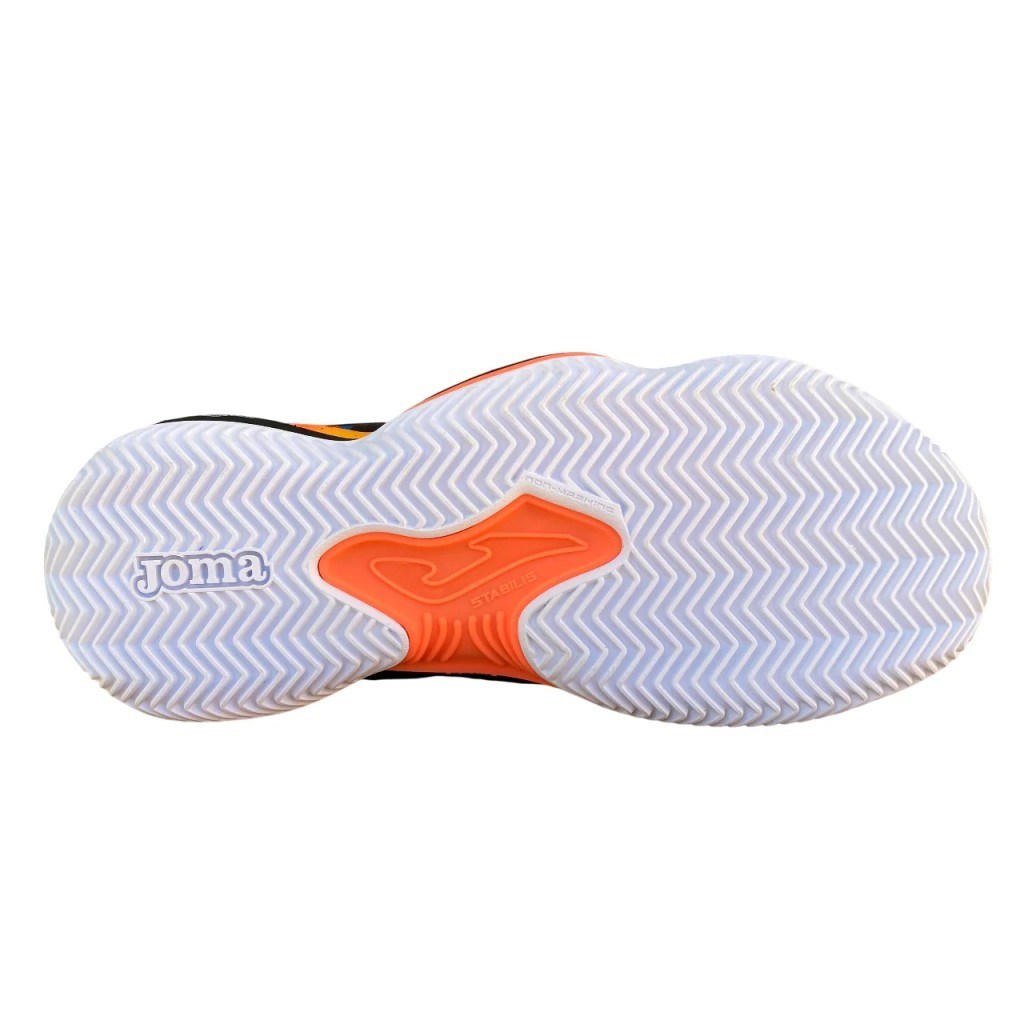Joma TSMAW2531C Smash Erkek Tenis/Padel Turuncu Siyah Ayakkabı