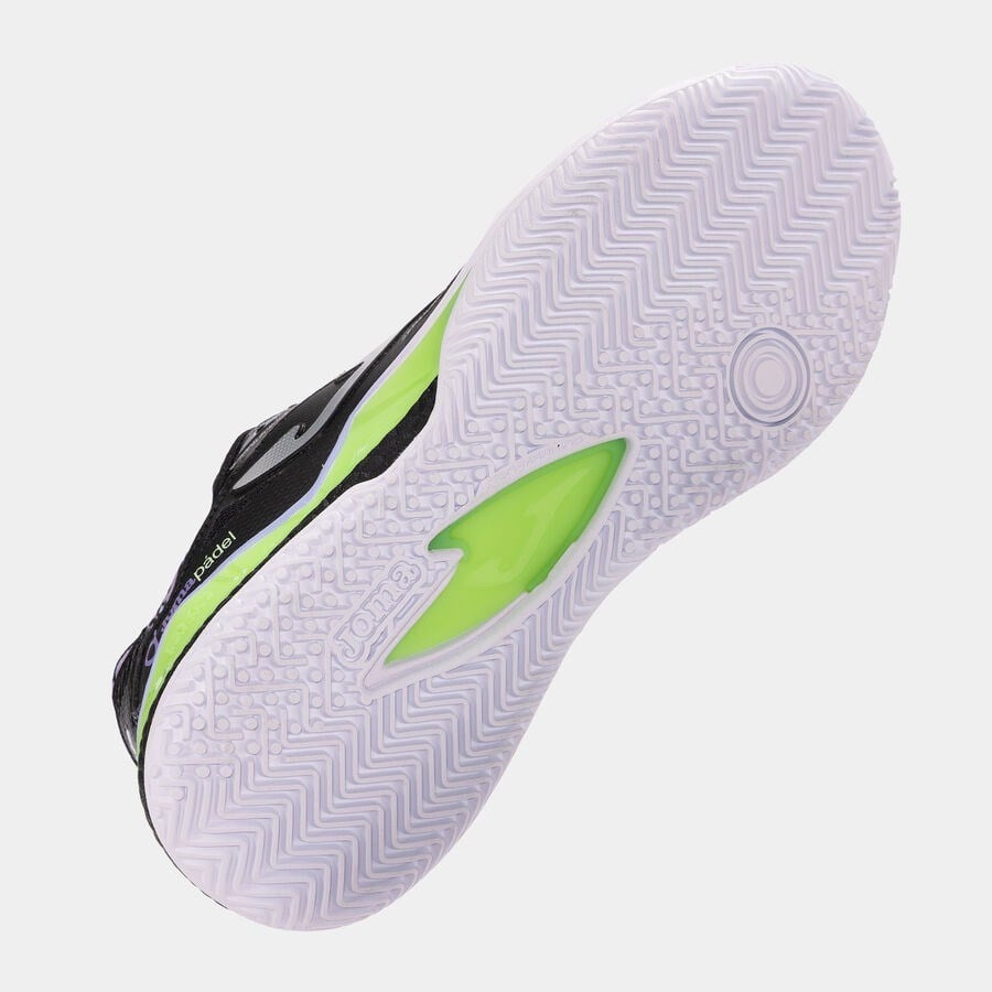 Joma TSPILS2601OM Spin Kadın Padel Ayakkabısı Siyah/Lime