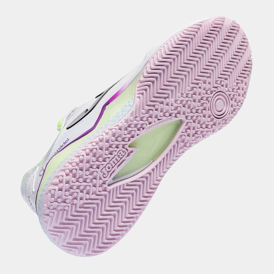 Joma TSPILS2628OM Spin Kadın Padel Ayakkabısı Sarı/Mor