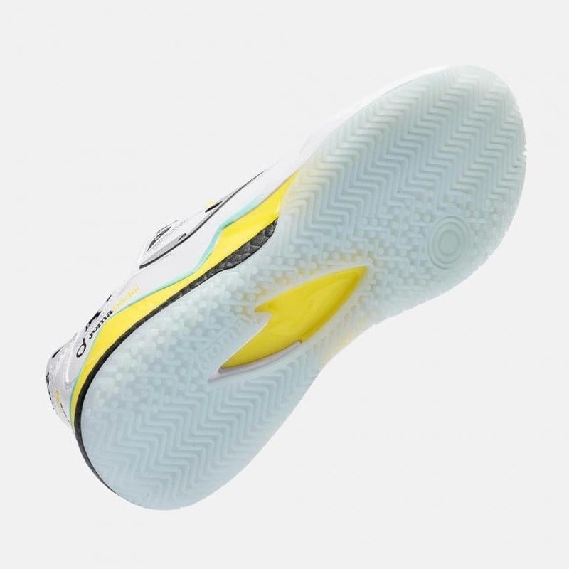 Joma TSPINS2602OM Spin Erkek Padel Ayakkabısı Beyaz/Sarı