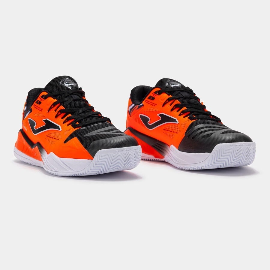 Joma TSPINS2631OM Spin Erkek Padel Ayakkabısı Turuncu/Siyah