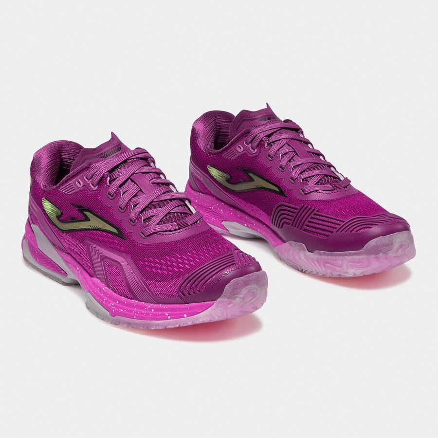 Joma TULLS2619OM Ultra Light Lady Toprak Kort Tenis & Padel Kadın Ayakkabısı - Mor