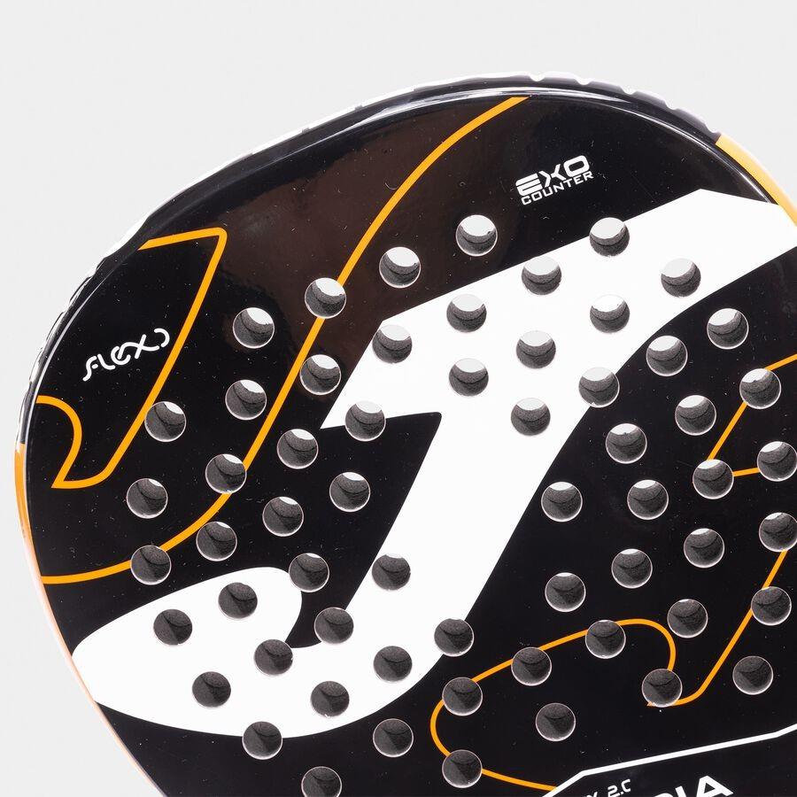 Joma Valkiria Flex Padel Raketi Siyah - Turuncu