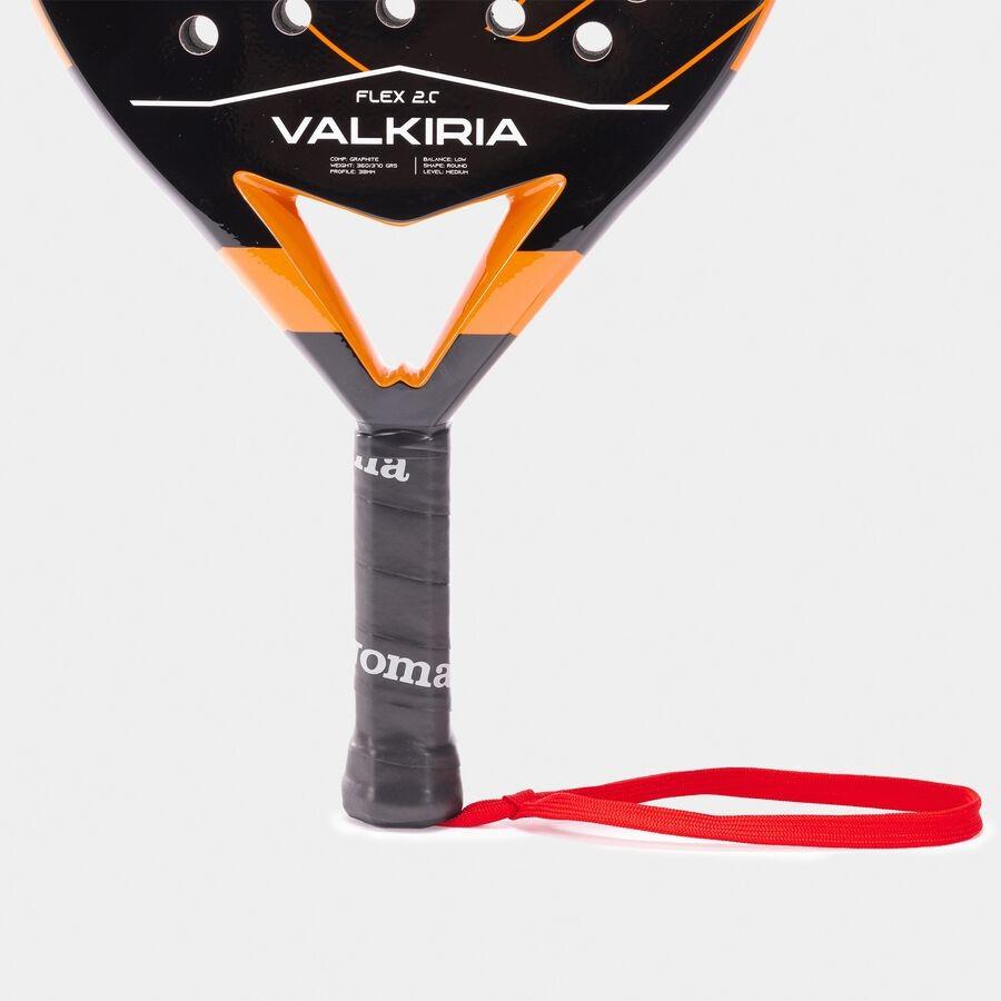 Joma Valkiria Flex Padel Raketi Siyah - Turuncu