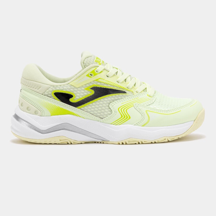 Joma VDYNLS2611 V.Dynamic Lady 26 Salon Spor Ayakkabısı - Fluoresan Yeşil/Siyah