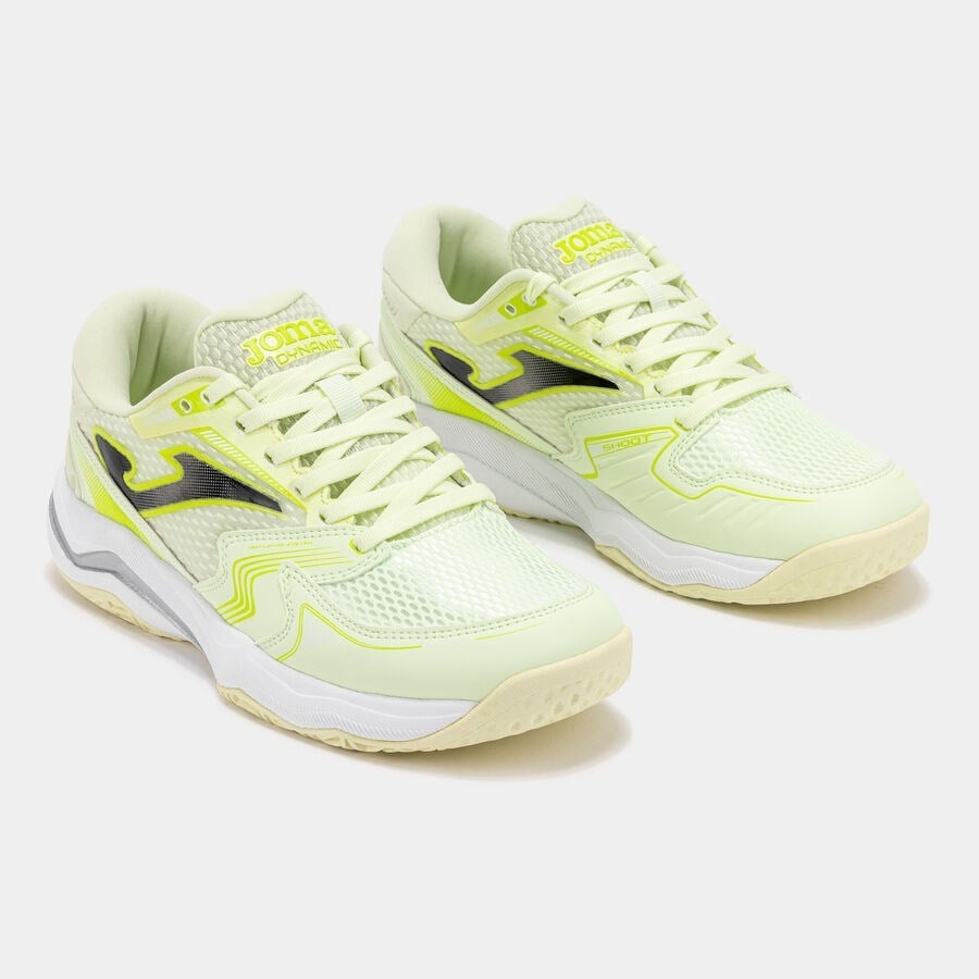 Joma VDYNLS2611 V.Dynamic Lady 26 Salon Spor Ayakkabısı - Fluoresan Yeşil/Siyah