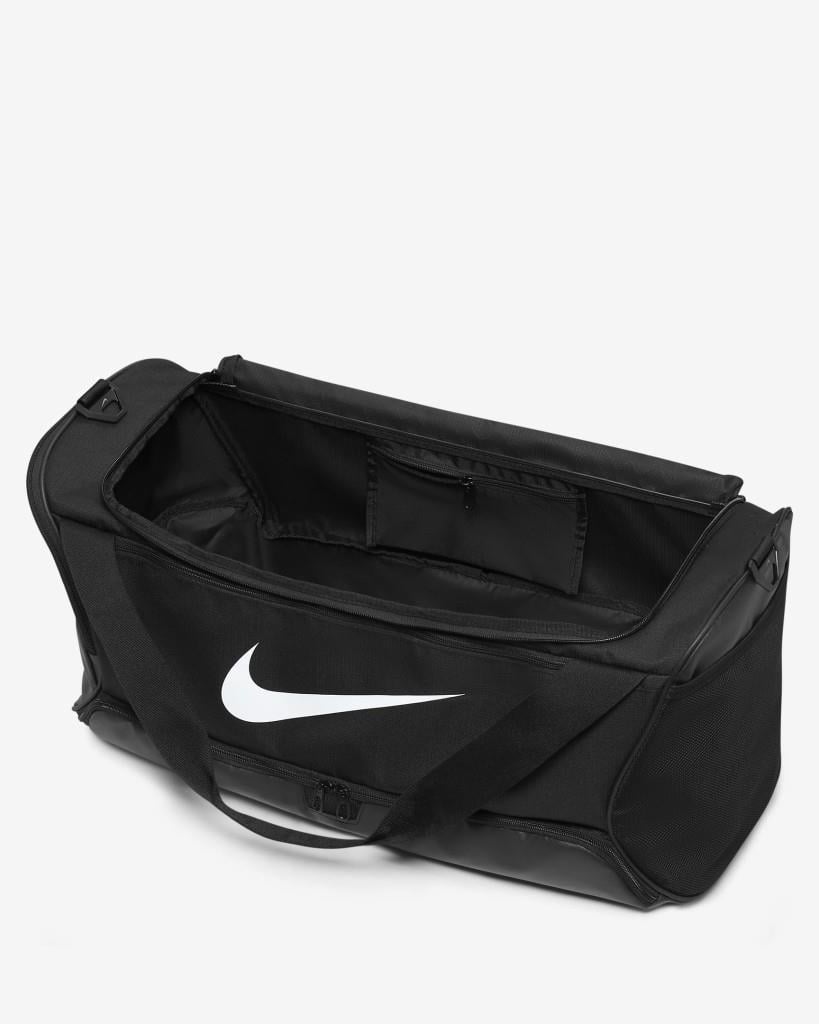 Nike Brasilia 9.5 Antrenman Siyah Spor Çantası (Orta Boy, 60 L) DH7710-010