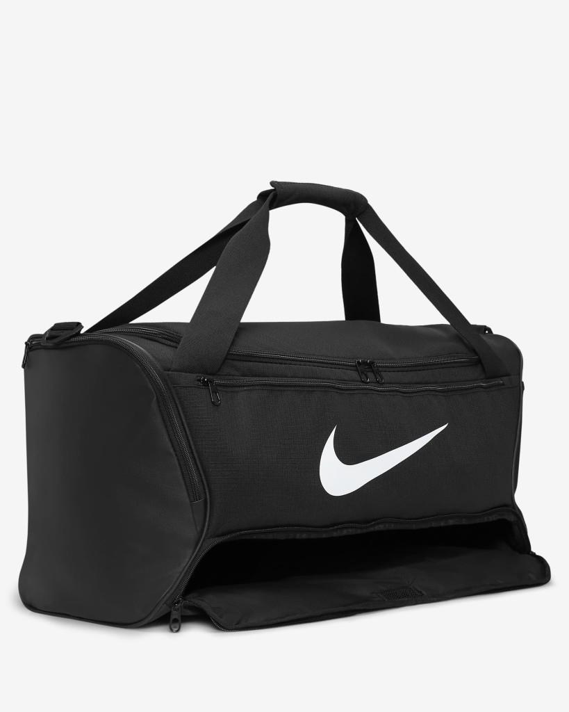 Nike Brasilia 9.5 Antrenman Siyah Spor Çantası (Orta Boy, 60 L) DH7710-010