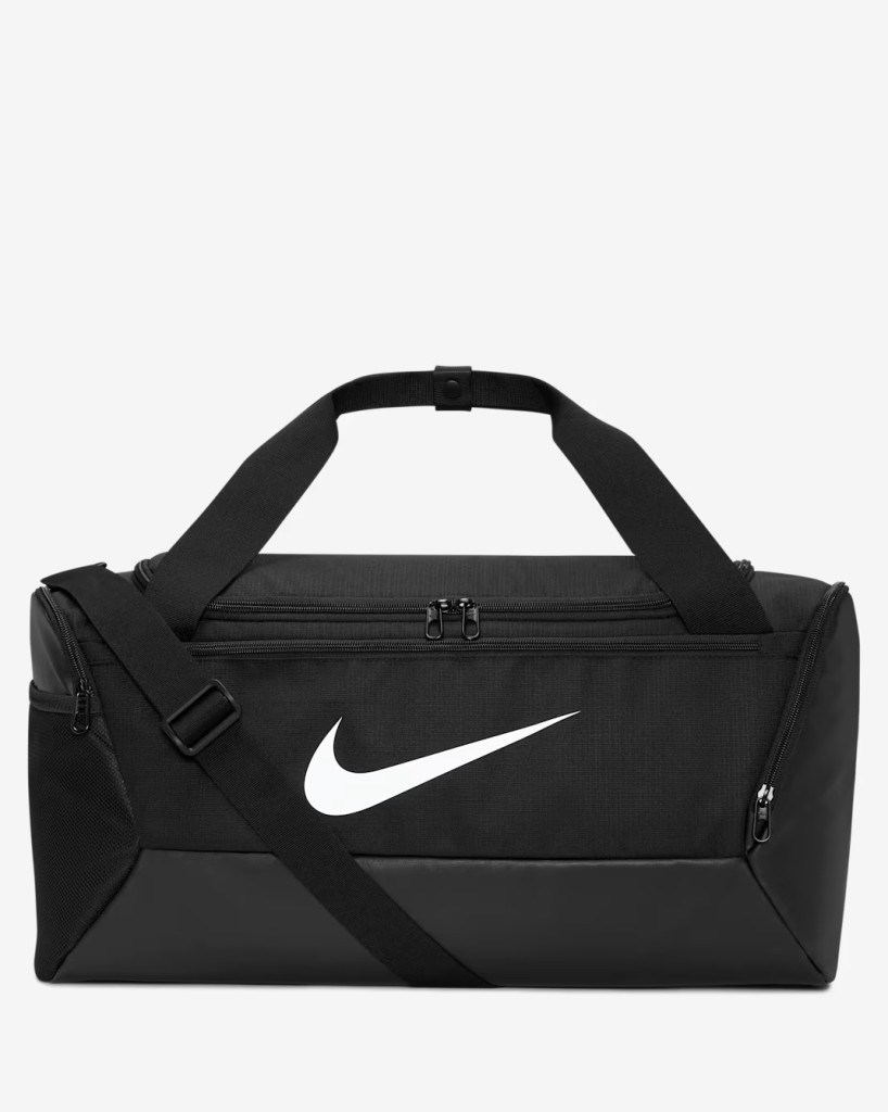Nike Brasilia DM3976-010 Antrenman Spor Çantası (Küçük Boy, 41 L) - Siyah