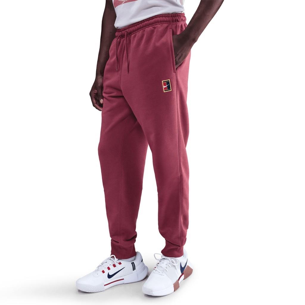 NIKE Court Heritage HM6766-661 Dri-FIT Erkek Bordo Eşofman Altı