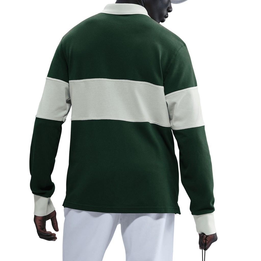 Nike Court Heritage Polo Sweat - Çam Yeşili/Açık Fildişi HQ1748-323