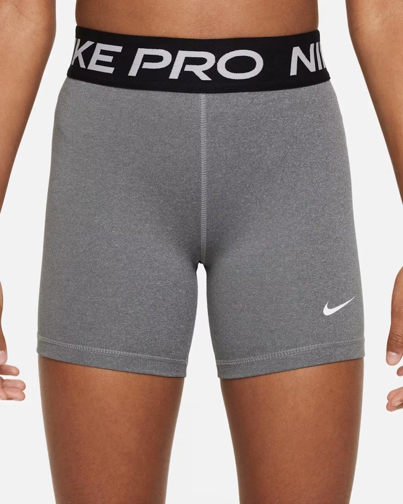 NIKE  DA1033-091 Pro Çocuk Gri Şort