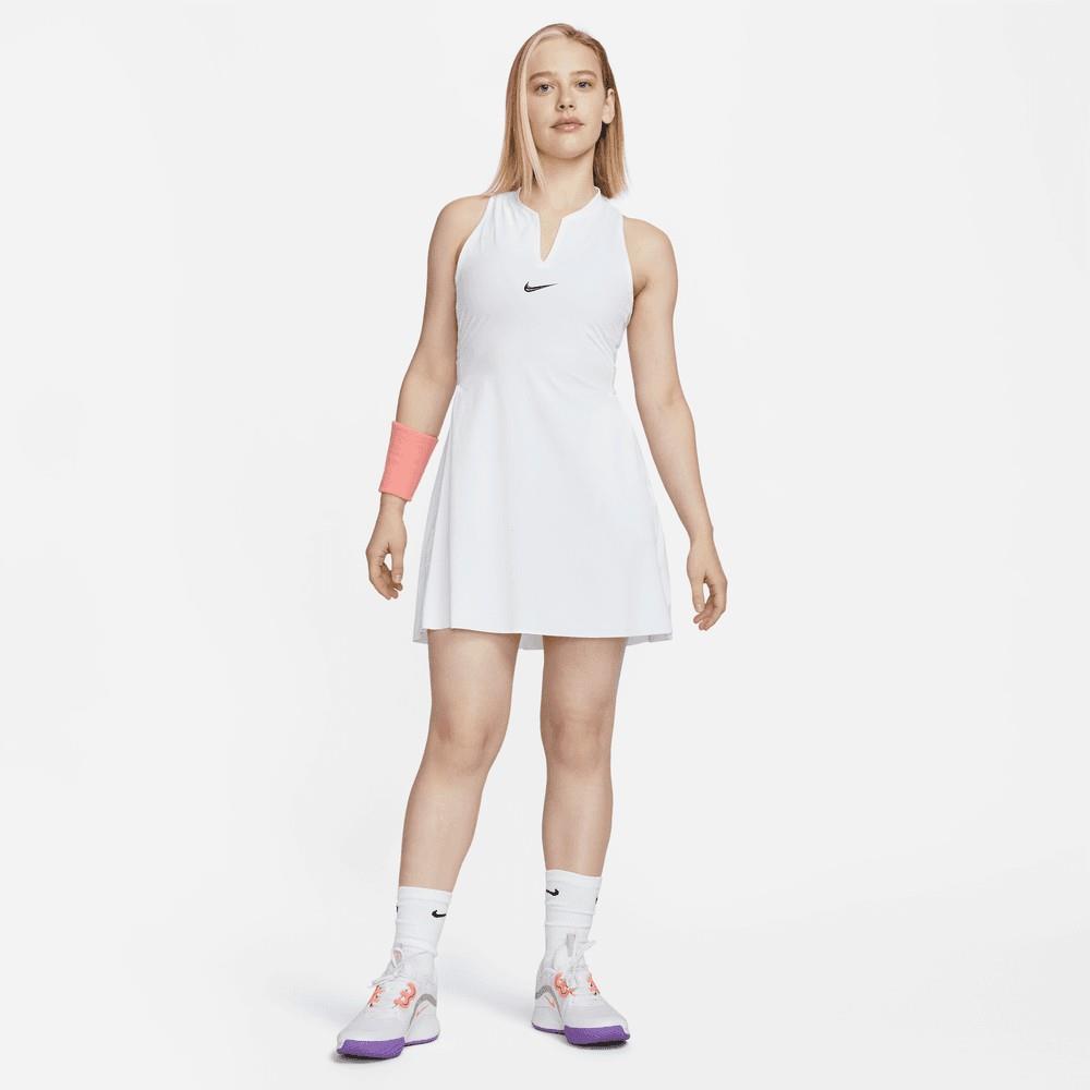 Nike Dri-FIT Advantage Kadın Beyaz Tenis Elbisesi DX1427-100