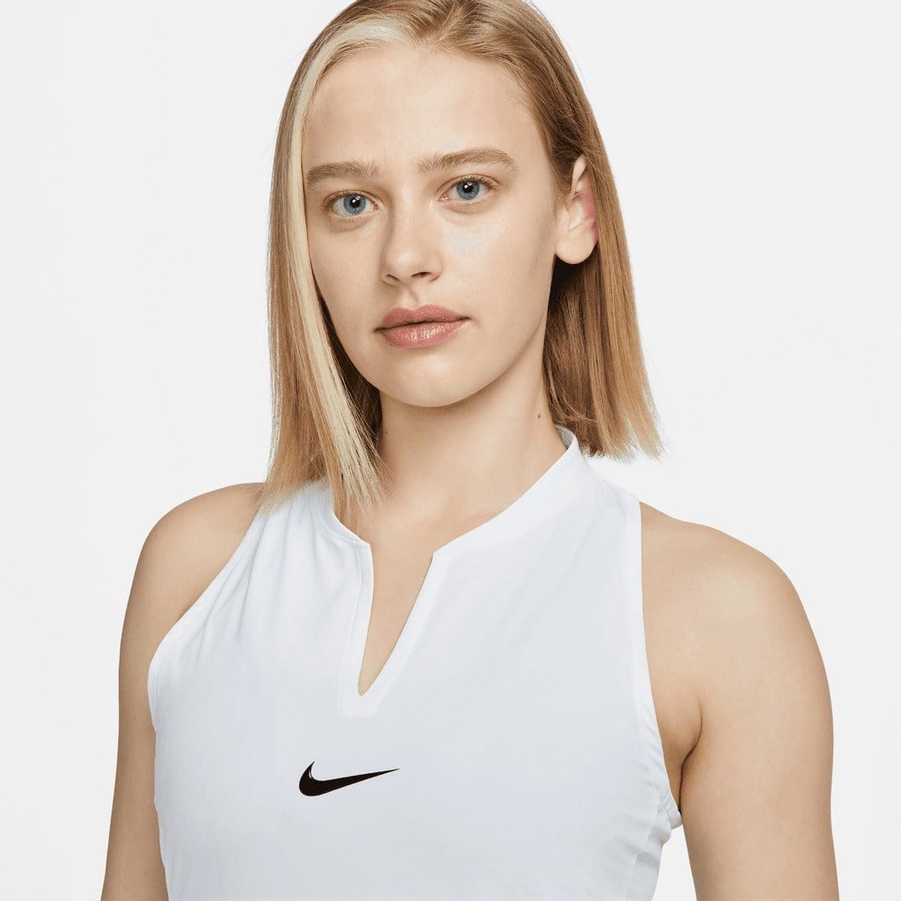 Nike Dri-FIT Advantage Kadın Beyaz Tenis Elbisesi DX1427-100
