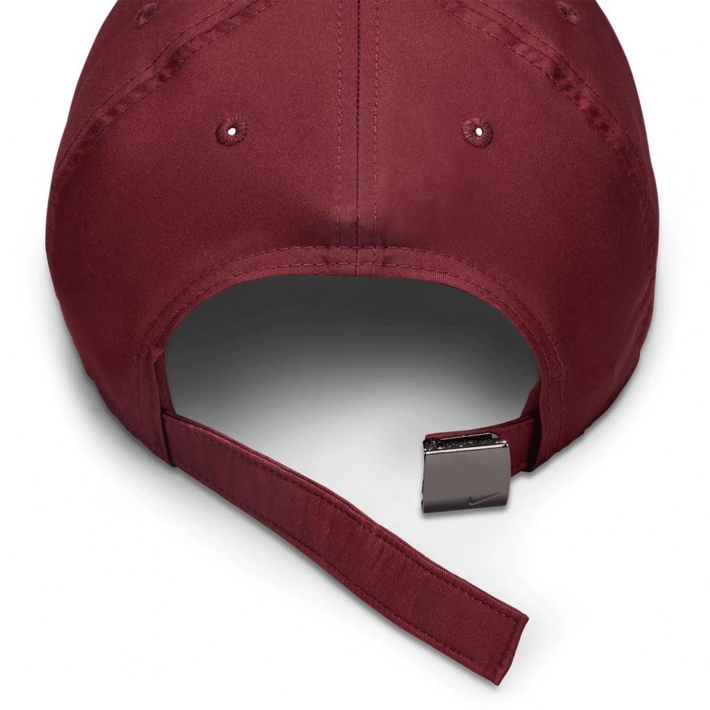 Nike Dri-FIT Club Metal Swoosh Çocuk Şapkası (Bordo) FB5064-619