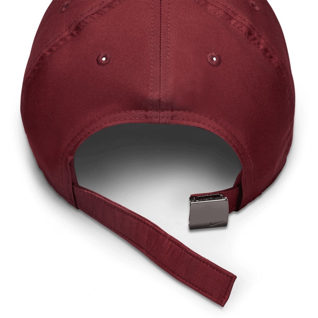 Nike Dri-FIT Club Metal Swoosh Çocuk Şapkası (Bordo) FB5064-619