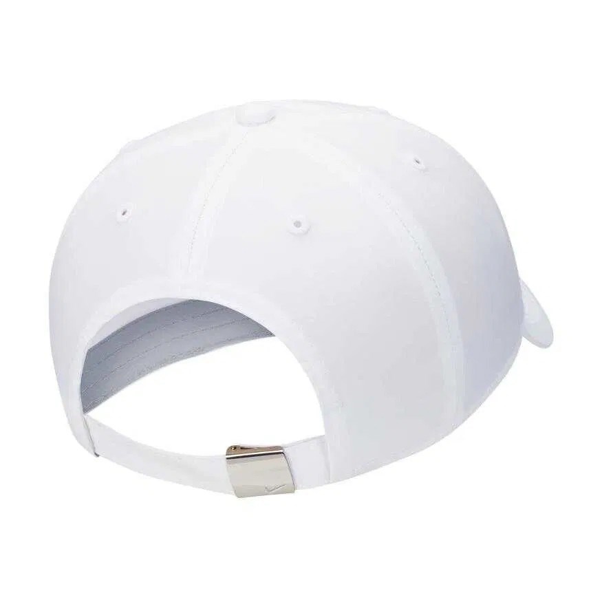 Nike Dri-FIT Club Metal Swoosh Çocuk Şapkası (Beyaz) FB5064-100