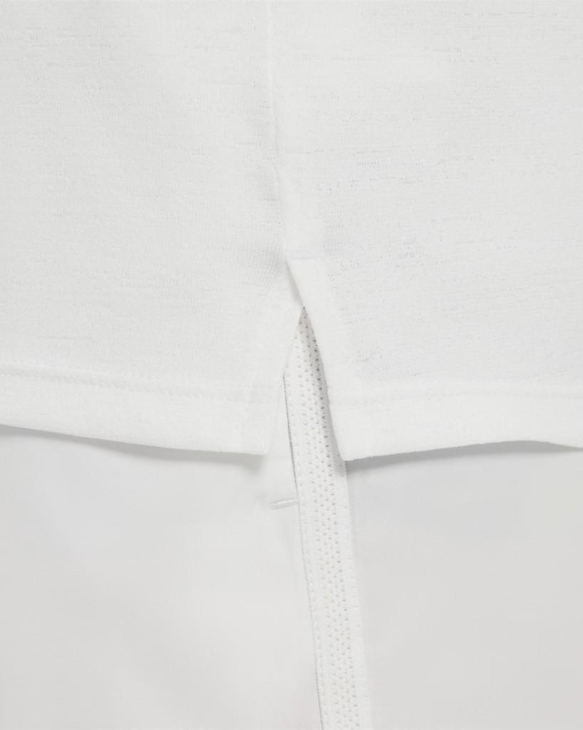 Nike Dri-FIT Miler DD3055-100 Büyük Çocuk (Erkek) Tişört - Beyaz