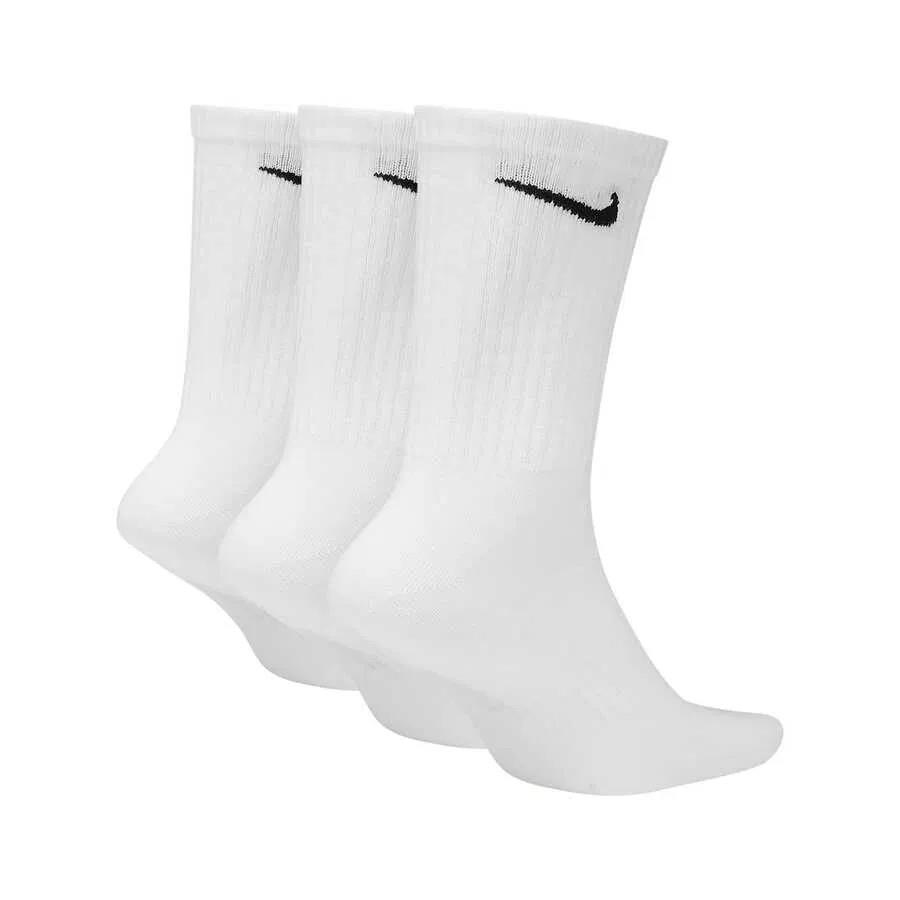 Nike Everyday Lightweight Beyaz Antrenman Çorabı (3'lü Paket) - SX7676-100