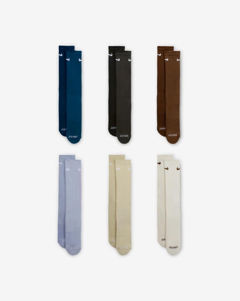 Nike Everyday Plus Destekli Antrenman Crew Çorapları (6 Çift) SX6897-970