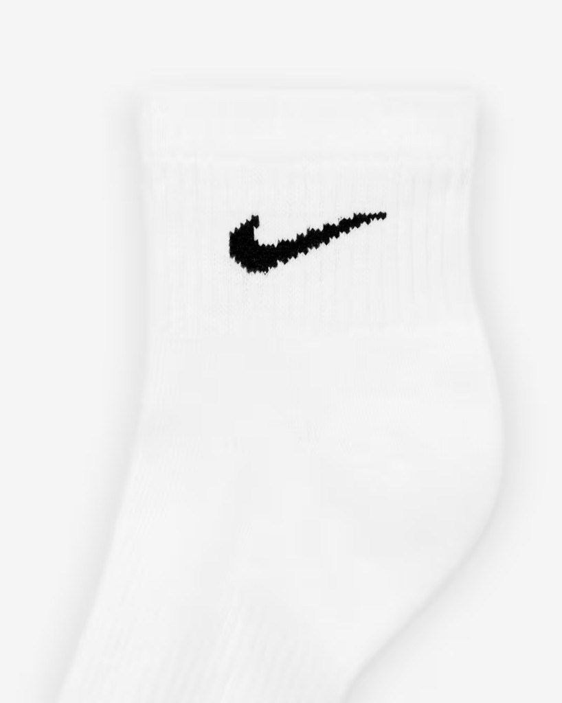 Nike Everyday Plus Destekli Antrenman Bilek Çorapları (3 Çift) Beyaz SX6890-100
