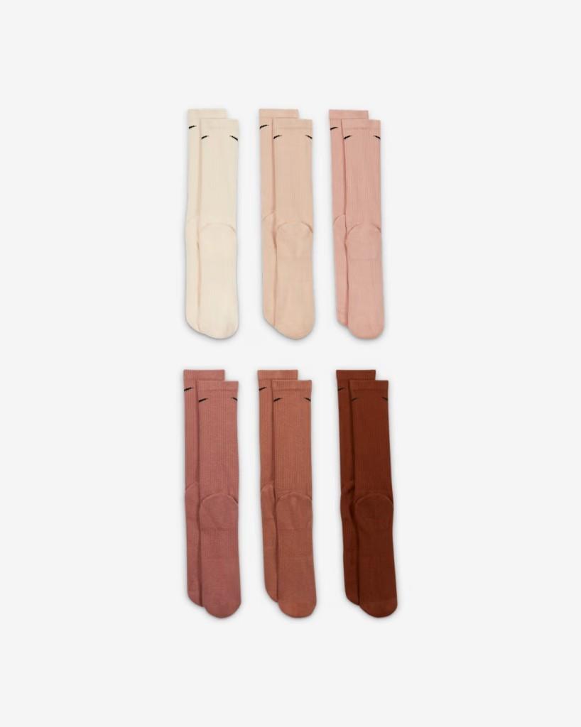 Nike Everyday Plus Destekli Antrenman Crew Çorapları (6 Çift) SX6897-904