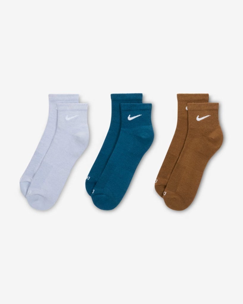 Nike Everyday Plus Destekli Antrenman Bilek Çorapları (3 Çift) SX6890-970