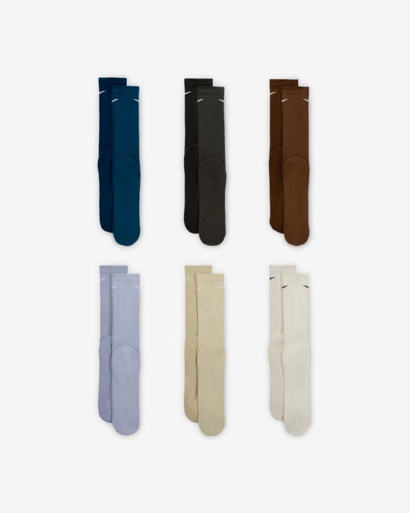 Nike Everyday Plus Destekli Antrenman Crew Çorapları (6 Çift) SX6897-970